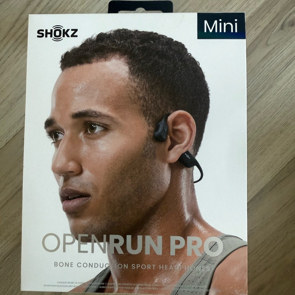 Shokz OpenRun Pro Mini Black Earbud Headphones